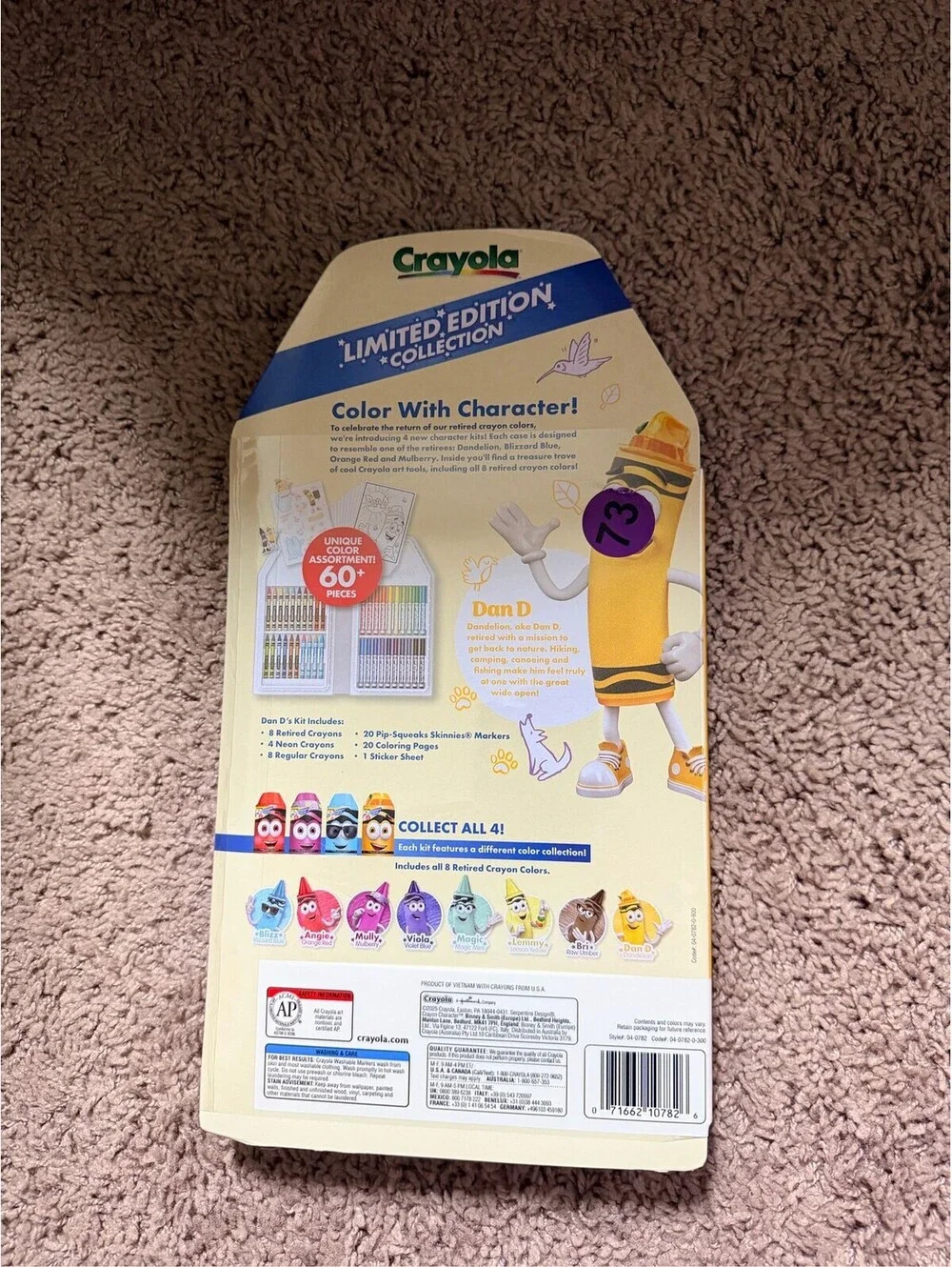 Crayola Minions Art Set 60 Pieces Crayons Markers Coloring Pages